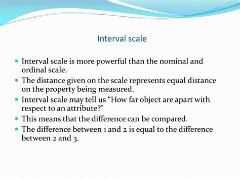 Image result for Interval Scale Examples