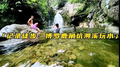 记录徒步：惠州博罗鹿角坑溯溪玩水_腾讯视频