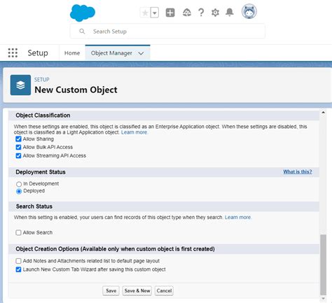 Image result for How to Create Custom Object in Salesforce