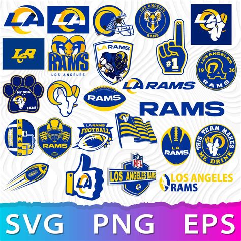 Los Angeles Rams Logo SVG, LA Rams Logo PNG, LA Rams Logo Do - Inspire ...