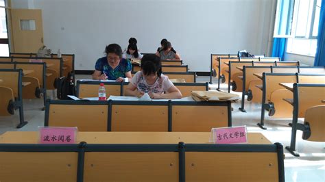 期末考试阅卷登统流水作业掠影-沧州师范-数统学院