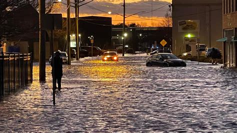 In Salisbury, flooding from winter storm forces street closures