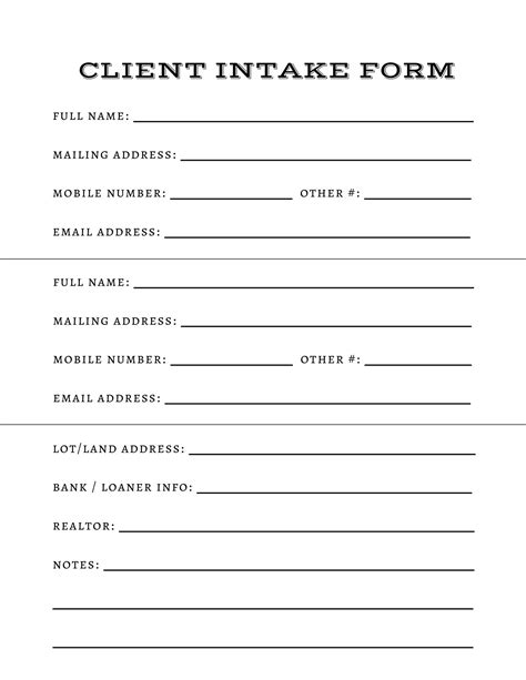 Image result for Construction Project Intake Form