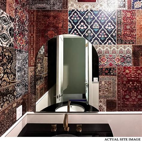 Buy Aalishan Exquisite Indian Carpet Design Wallpaper for Rooms – Life ...