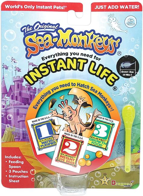 Buy Sea-Monkeys® Instant Life Science Kit - Ages 6+ (Pack of 1) Online ...