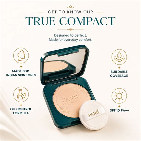 Compact Powder SPF 10 PA++ | Velvet (Deep 05) | Parul Garg Beauty