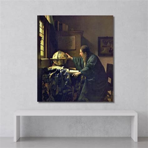 The Astronomer Jan Vermeer canvas print