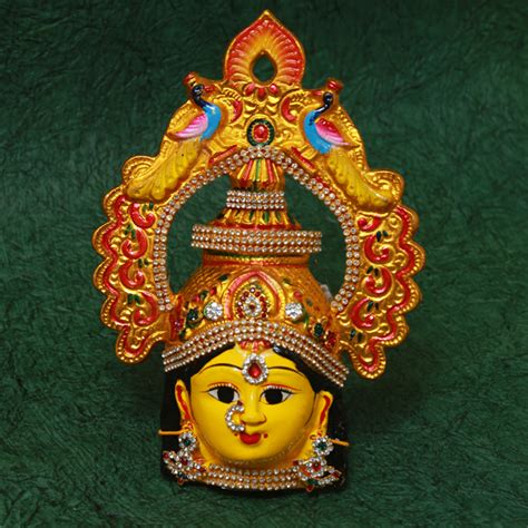 Lakshmi with Mor Mukut Face – Svasti Store