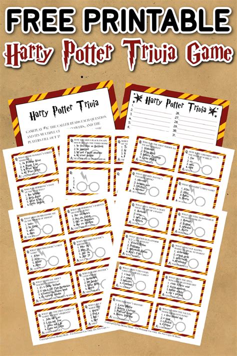 The Basic Harry Potter Quiz