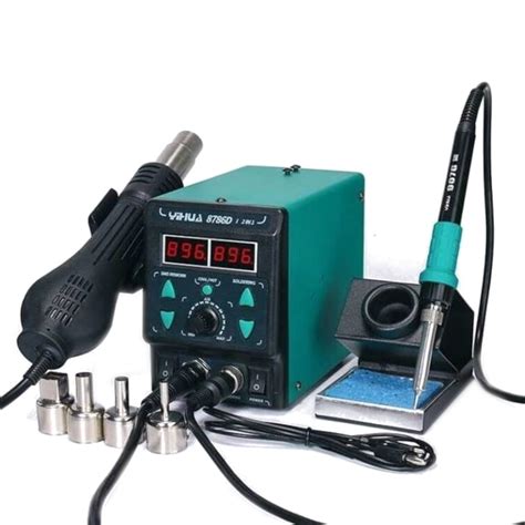 Probots YIHUA 853AAA 3 in 1 SMD BGA Rework Soldering Station Hot Air ...