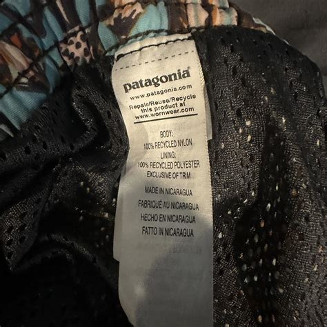 Limited Edition Patagonia Swim Trunks, worn few... - Depop