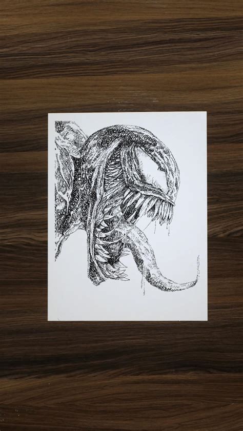 JJ | Has anyone seen the new venom movie? This is a drawing I did of ...