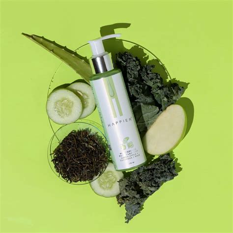 Buy HAPPIER MULTIGREENS FACE CLEANSER FOR SKIN CLEANSING, BRIGHTENING ...