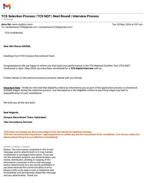 Image result for TCS Selection Process