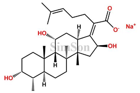 Fusidic Acid EP Impurity O | CAS No- 55601-53-1 | Simson Pharma Limited