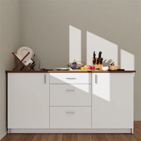 VIKI Kitchen Base Cabinets with 3 drawer cabin , 2 doors - size : 180x ...
