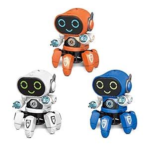 Buy EDTara Octopus Shape Electric Robot Light Music Dance Toy for Kids ...