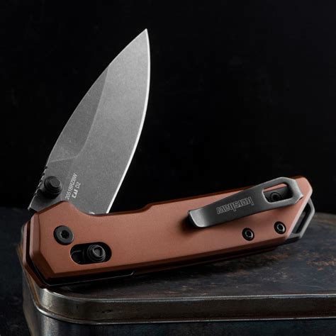 Kershaw Mini Iridium Blackwashed | Folding Pocket Knife