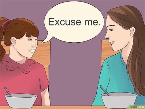 Resultado de imagen para imagen de excuse me en la mesa | Good manners ...