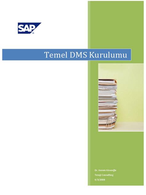 Image result for Table for SAP DMS