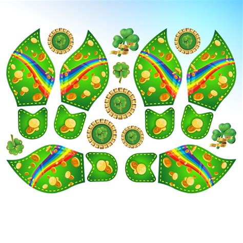 Buy Leprechaun Footprints Floor Decals Skz Stickers Window Decals ...
