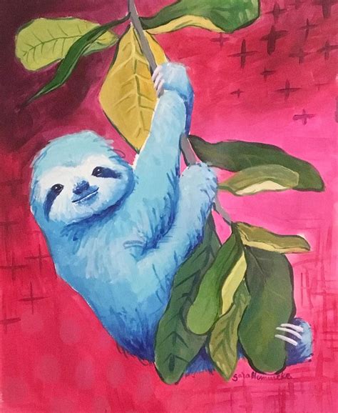 Image result for Acrylic Tutorials Sloth
