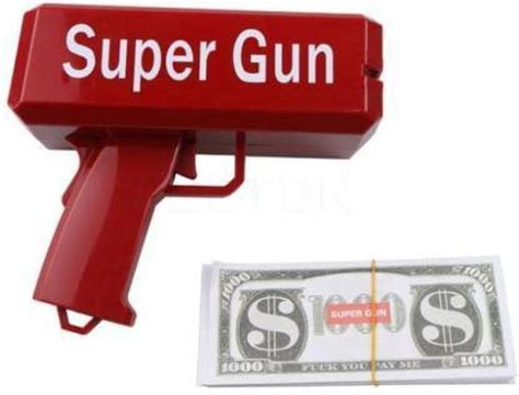 PS Aakriti Money Gun, Cash Money Gun, Making A Cash Rain Money Toy Gun ...