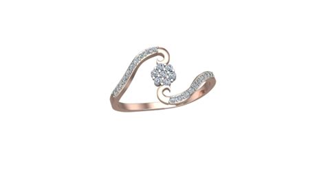 Collins Diamond Ring Online Jewellery Shopping India | Dishis Designer ...