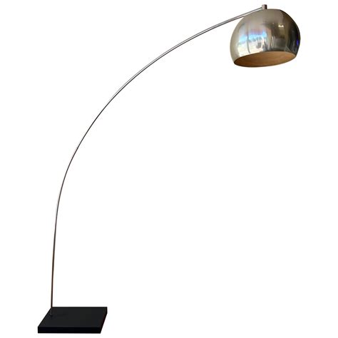 1970's Space Age Floor Arch Lamp For Sale at 1stDibs