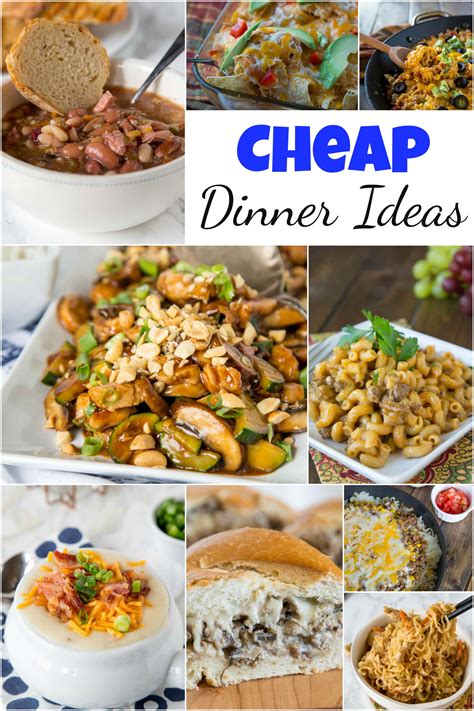 cheap tasty dinner recipes