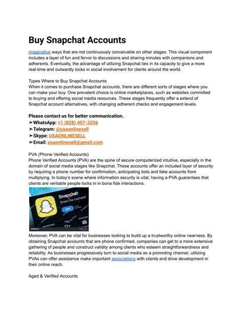 PPT - Buy Snapchat Accounts PowerPoint Presentation, free download - ID ...