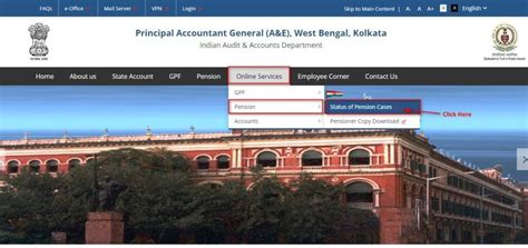 WB Pension Status Check for West Bengal - agwb.cag.gov.in AG Bengal