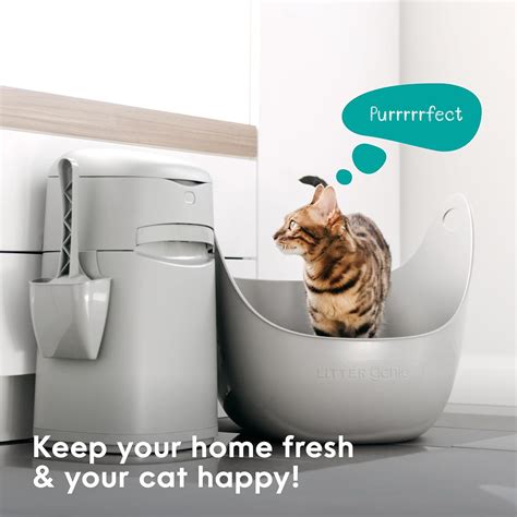 LitterGenie Litter Genie Easy Roll Pail | Cat Litter Box Waste India | Ubuy