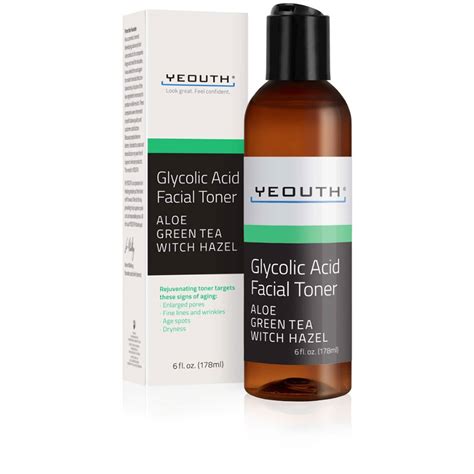 Yeouth Glycolic Acid Facial Toner 178ml - OLPEO