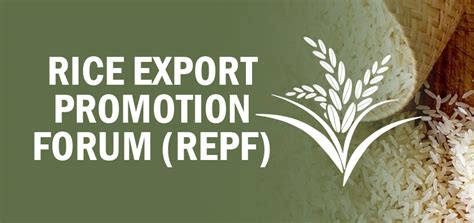 Rice Export Promotion Forum (REPF) - GS SCORE