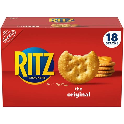 RITZ Original Crackers, 3.43 oz., 18 pk