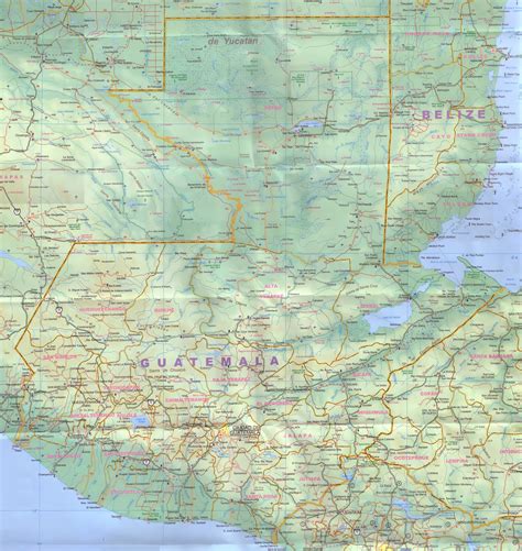 Maps of Guatemala | Map Library | Maps of the World