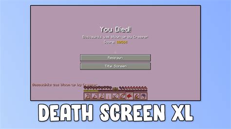 Image result for Minecraft Java Death Screen
