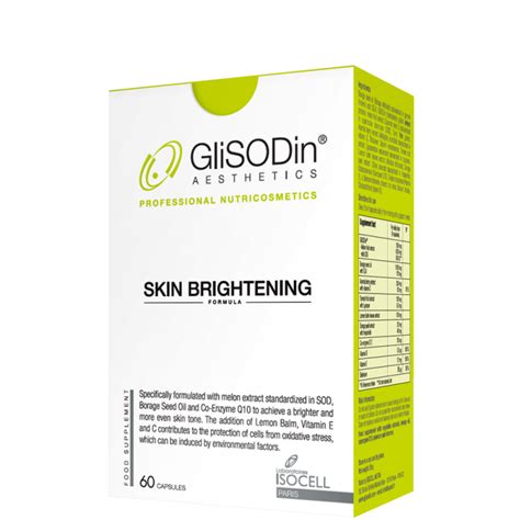 GliSODin Skin brightening за Свежа и Сияйна кожа