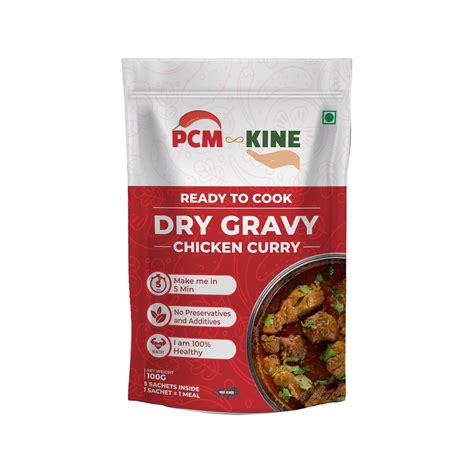 PCM ∞ KINE Dry Gravy Chicken Curry, Quick & Easy Mughlai, Butter ...