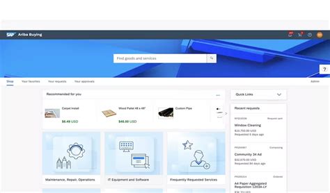 SAP Ariba Buying and Invoicing | Applications Procure-to-Pay