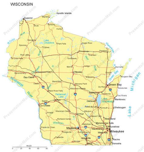 Image result for Wisconsin Area Code Map