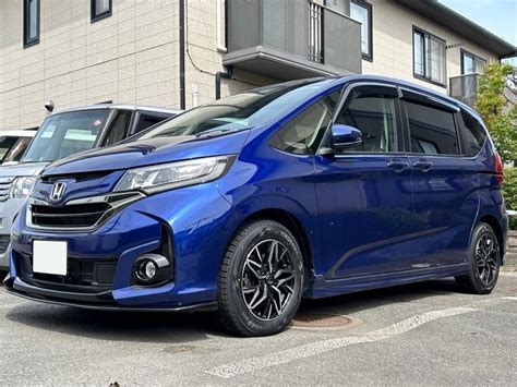 ホンダ フリード GB5〜6 ホットスタッフ クロノス CH-113 メタリックBK/PO ブリヂストン レグノ GR-X2 185 ...