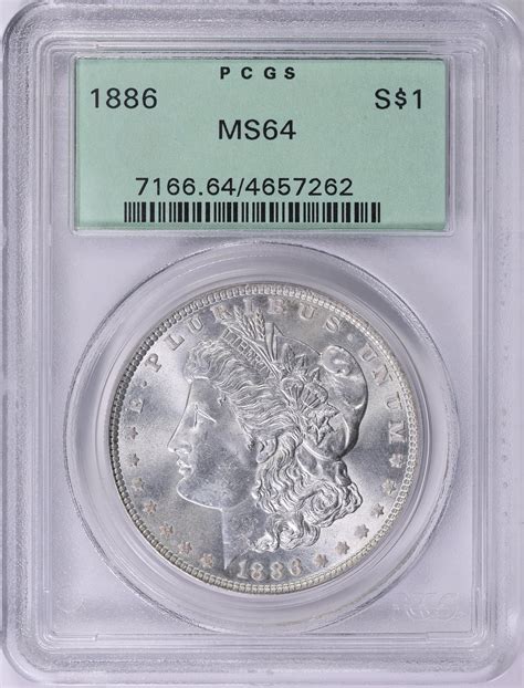 1886 Morgan Silver Dollar PCGS MS-64 OGH (Item 1868085 ...