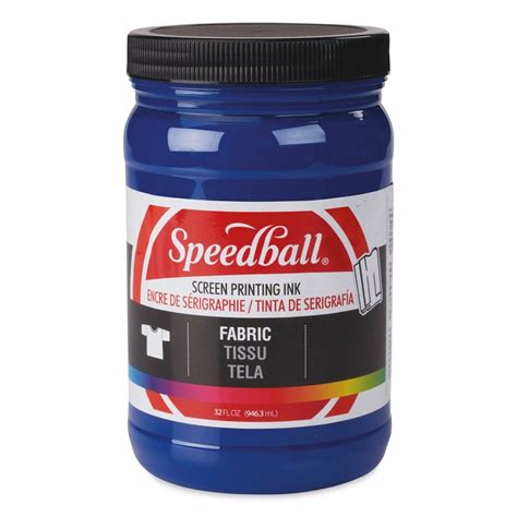 Speedball Fabric Screen Printing Ink - Process Cyan, 32 oz, Jar | Michaels