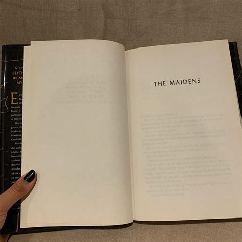 The Maidens book by Alex Michaelides - read once and... - Depop