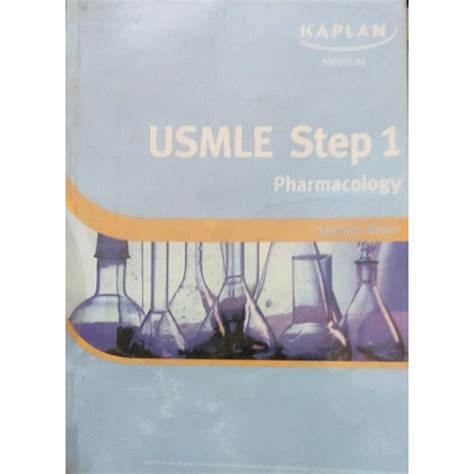 USMLE Step 1 Pharmacology by Kaplan Medical