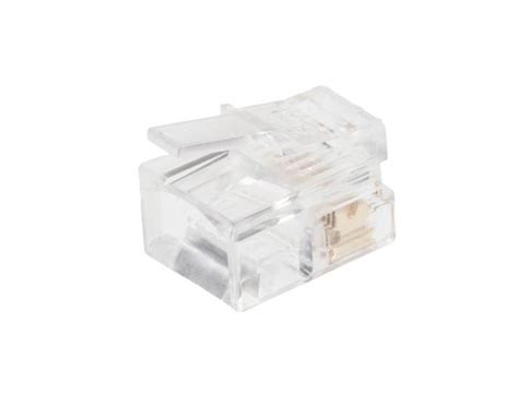 RS PRO | RS PRO Male RJ12 Connector Straight 1 Port 6 -Way | 266-2643 | RS