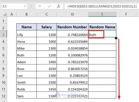 Random Sampling in Excel 的图像结果
