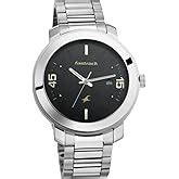 Fastrack Bare Basics Quartz Analog with Date White Dial Silver ...